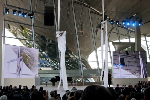 2007, München, Eröffnung der BMW-Welt<br>Fachplanung Medientechnik und IT