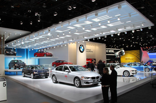2012, Detroit Motorshow, BMW Group<br>Fachplanung Medientechnik und IT